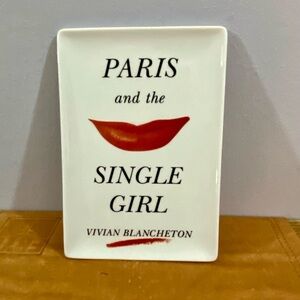 LENOX Kate Spade Tray Paris and The Single Girl A Way With Words Collection